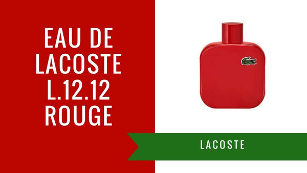 Eau de Lacoste L.12.12 Rouge by Lacoste for men