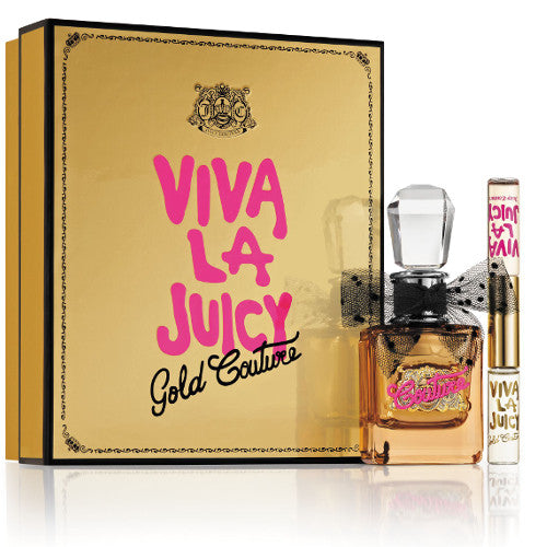 Viva la Juicy Gold Couture by Juicy Couture for women Gift Set - Parfumerie Arome de vie