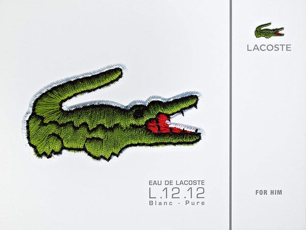 Eau de Lacoste L.12.12 Blanc - Pure by Lacoste for men Gift Set