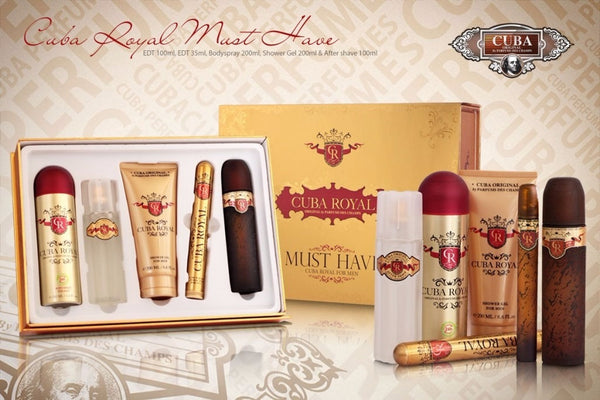 Cuba Royal by Parfums Des Champs for men Gift Set - Parfumerie Arome de vie