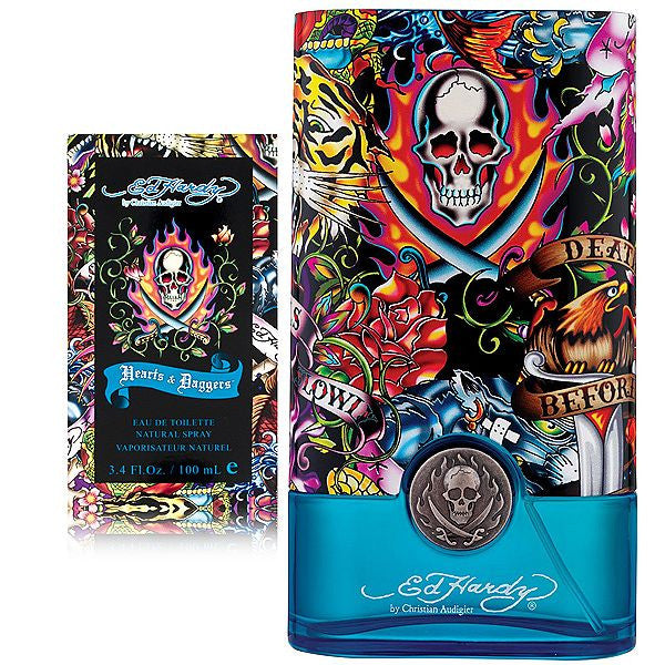 Ed Hardy Hearts & Daggers by Christian Audigier for men - Parfumerie Arome de vie